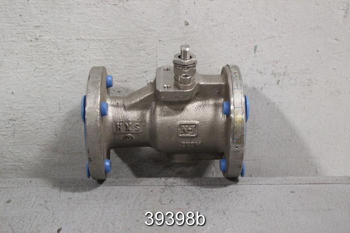Used Neles Jamesbury 1.5" Manual Ball Valve, 1 1/2 5150 31 3600 MT #39398
