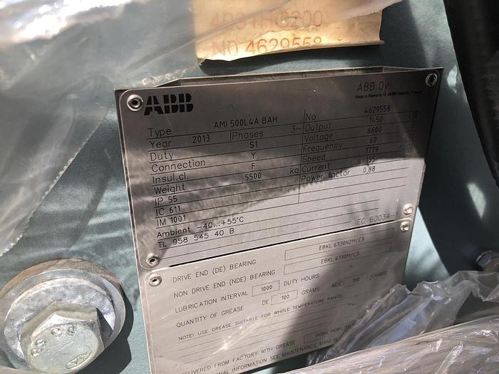 2013 ABB AMI500L4AA BAH