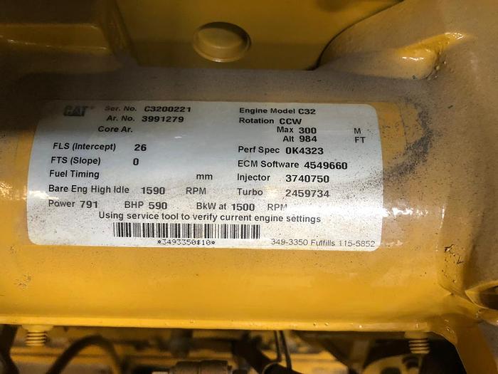 Caterpillar generators Marine Tier II with class certificates