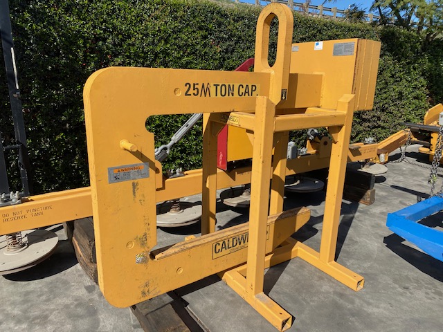 Used Caldwell Coil Hook C-Hook Style Lifter Model 82S-25M-72 60000 lbs.