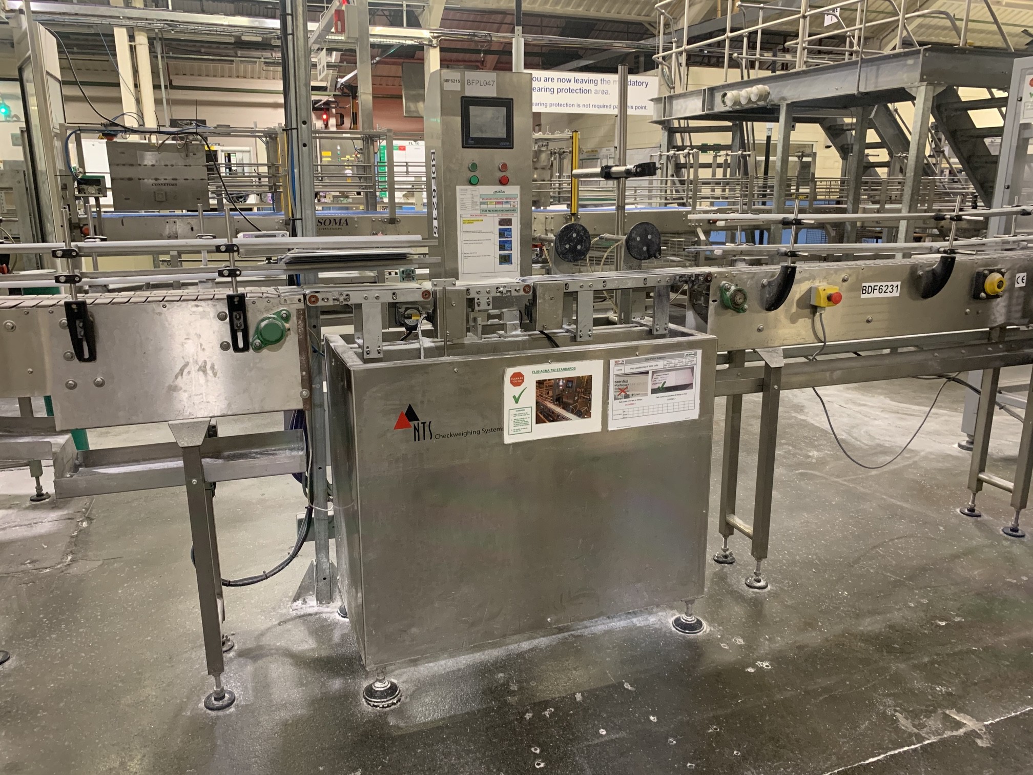 Used 2004 NTS UK LTD NTS FF250 Check Weigher