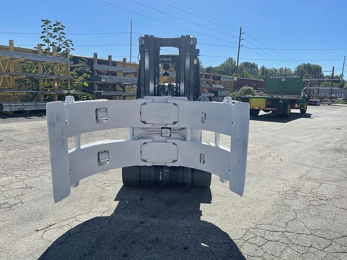 Used 12,000 POUND YALE ROLL CLAMP TRUCK W/ 72" CASCADE CLAMP