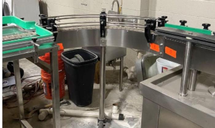 Used Filling Line, Bottles, Filler, ROPP Capper, Labeler #A743527