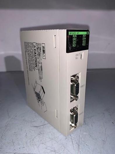 Omron PLC CS1W-SCU21-V1 Communication Module /Used