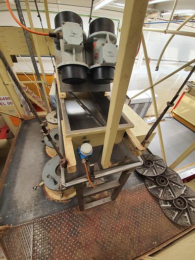 Used Mandel-PLANING SYSTEM BAUERMEISTER, with 5 machines type MHO-22 in one construction.