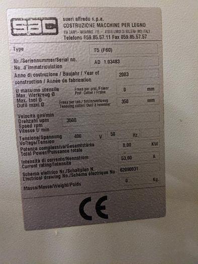 Usato 2003 Sistema produzione finestre Sac F60 F60