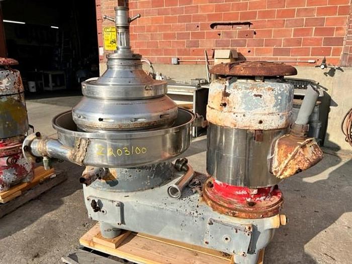 Used Centrifuge, Disc, Nozzle, Westfalia, SIG 15007, 316 S/st, #Z203100