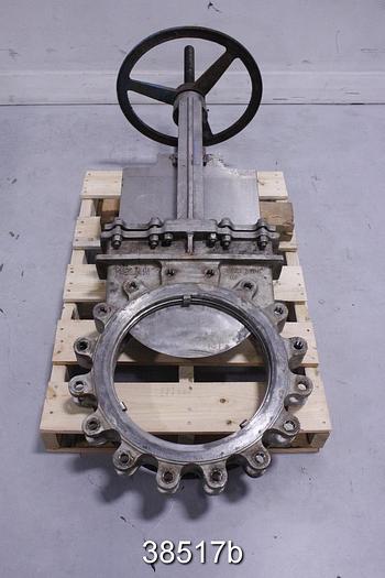 Used Velan B 16" Hand Operated Knife Gate Valve #38517