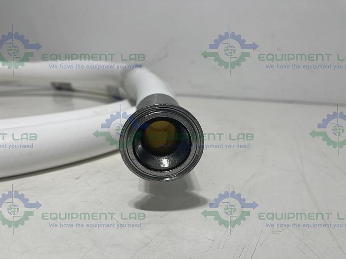 Used Sani-Tech  STHT-R-HD-1000 12Ft Silicone Hose w/ 1 1/2" Sanitary Fitting