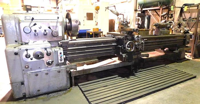 Used 25" x 120" DAEWOO-IKEGAI HIGH SPEED PRECISION ENGINE LATHE