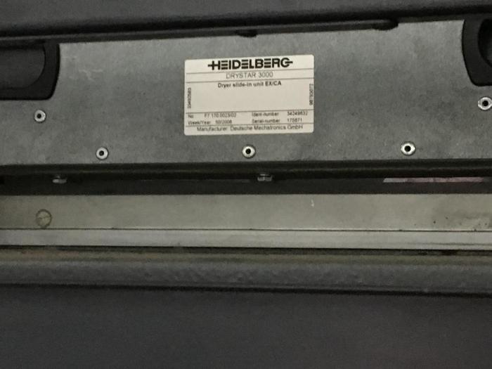 Used 2007 Heidelberg CD102-5+LX UV