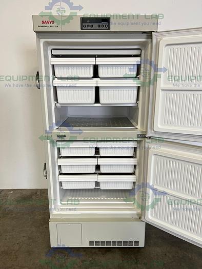 Used Sanyo  MDF-U537 Two Door Biomedical -30°C Freezer 17 Cu. Ft.  115V