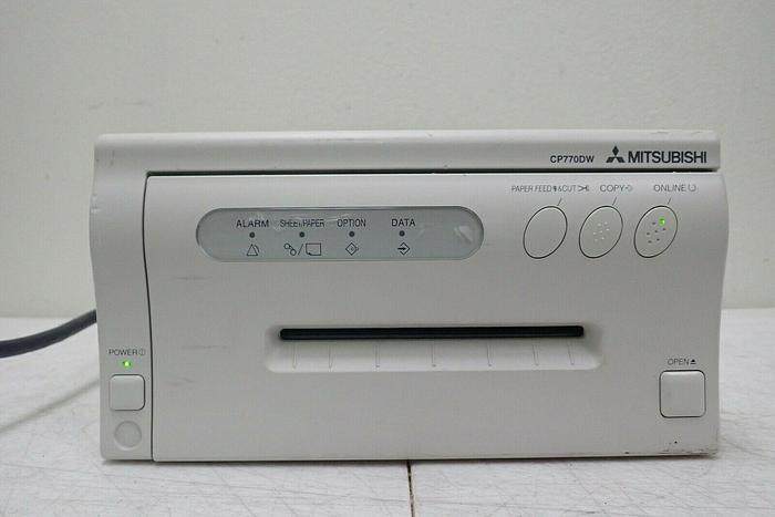 Used Mitsubishi Model CP770DW Digital Color Printer  77059318813