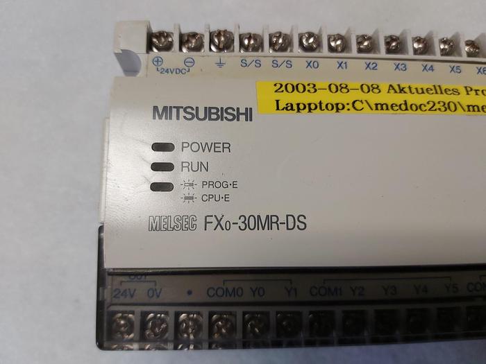 Gebraucht Mitsubishi Electric FX0-3OMR-DS, 24VDC,