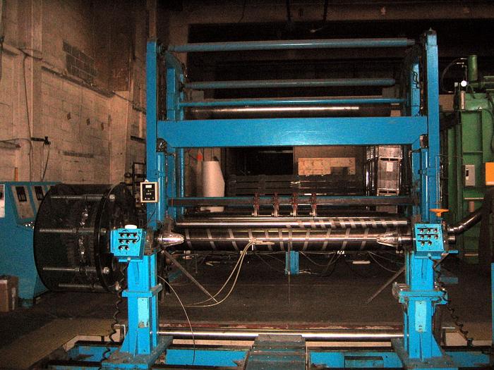 Used 150" (3.81M) BELOIT SLITTER REWINDER 80" UNWIND AND REWIND DIAMETERS
