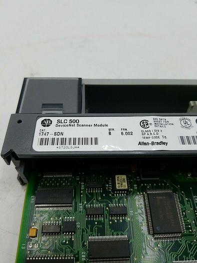 Used Allen Bradley SLC500 Devicenet Scanner Module 1746-SDN SER B