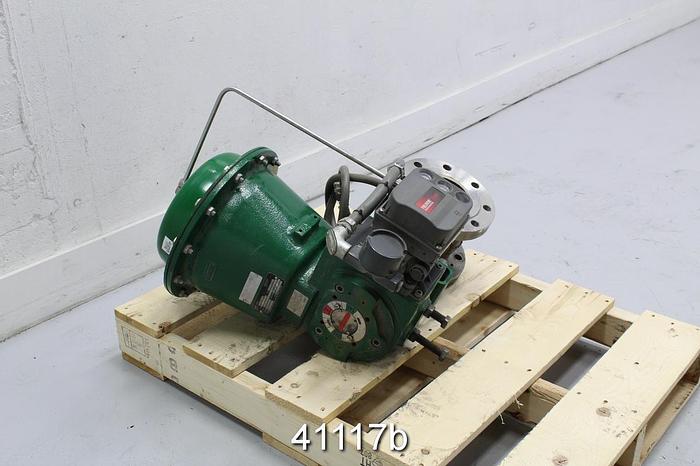 Used Fisher V150 Series B 4" Vee Ball Valve #41117