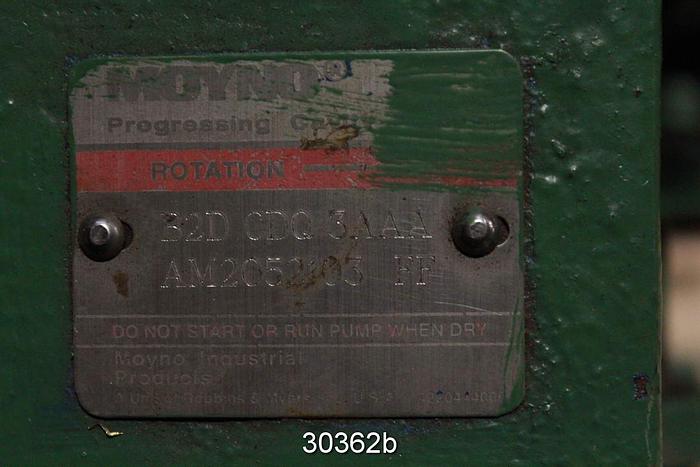 Used Moyno B2DCDQ3AAA Progressing Cavity Pump #30362