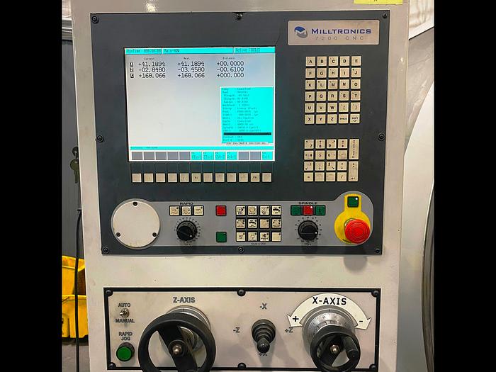 Used Milltronics ML40/160 CNC Flat Bed Lathe