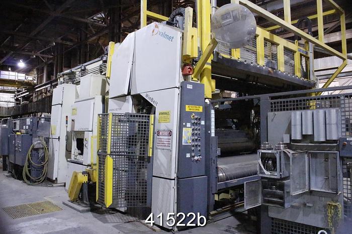 Used Valmet Winbelt 2-Drum Winder, 157" Width Trim #41522