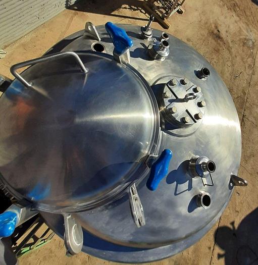 Used Reactor, 396 Gallon, 316L S/st, Jkt, 50 PSI, Precision #S744214