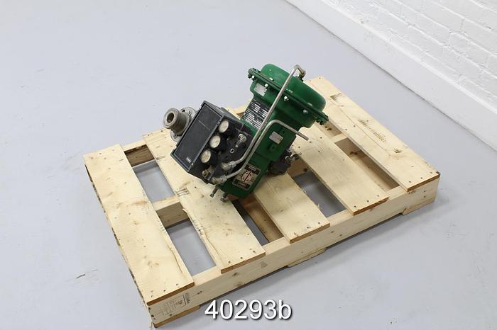 Used Fisher 1.5" Vee Ball Control Valve #40293