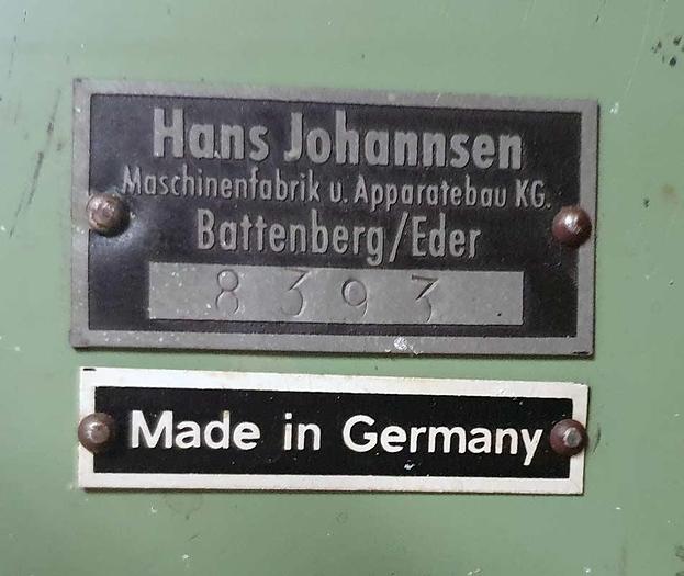 Used 1983 Johanssen Long belt sander Johanssen T9