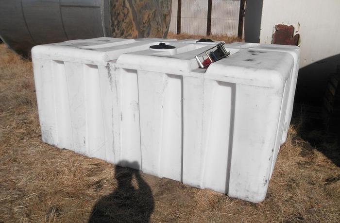 Used Tank, 750 Gallon, PET, 46" x 96" x 40", Rect., Horiz., #S741491