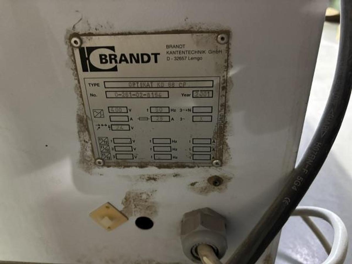 Gebraucht Brandt Kantenanleimmaschine KD 68 CF Optimat