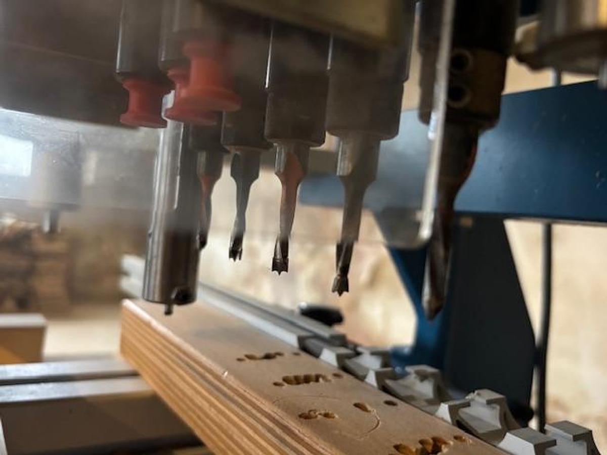 Gebraucht Hettich Beschlagbohrmaschine