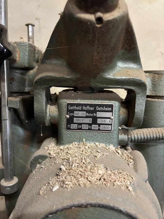 Gebraucht Haffner Kettenfräse/Kettenstemmer KF 20