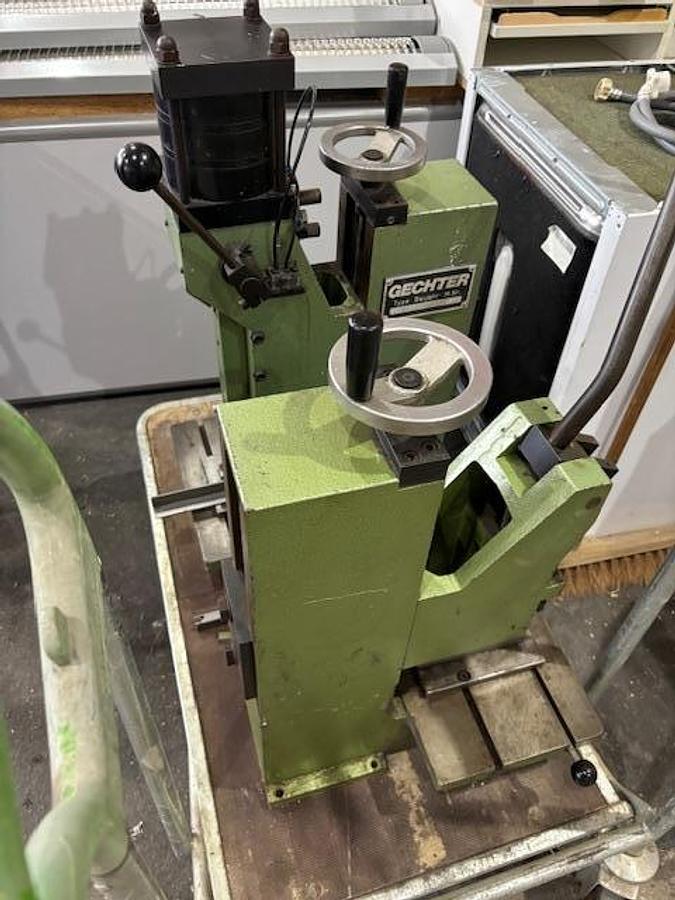 Gebraucht Gechter Presse pneumatisch