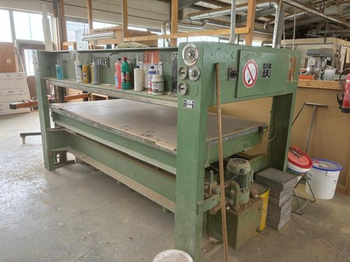 Gebraucht Bürkle Furnierpresse