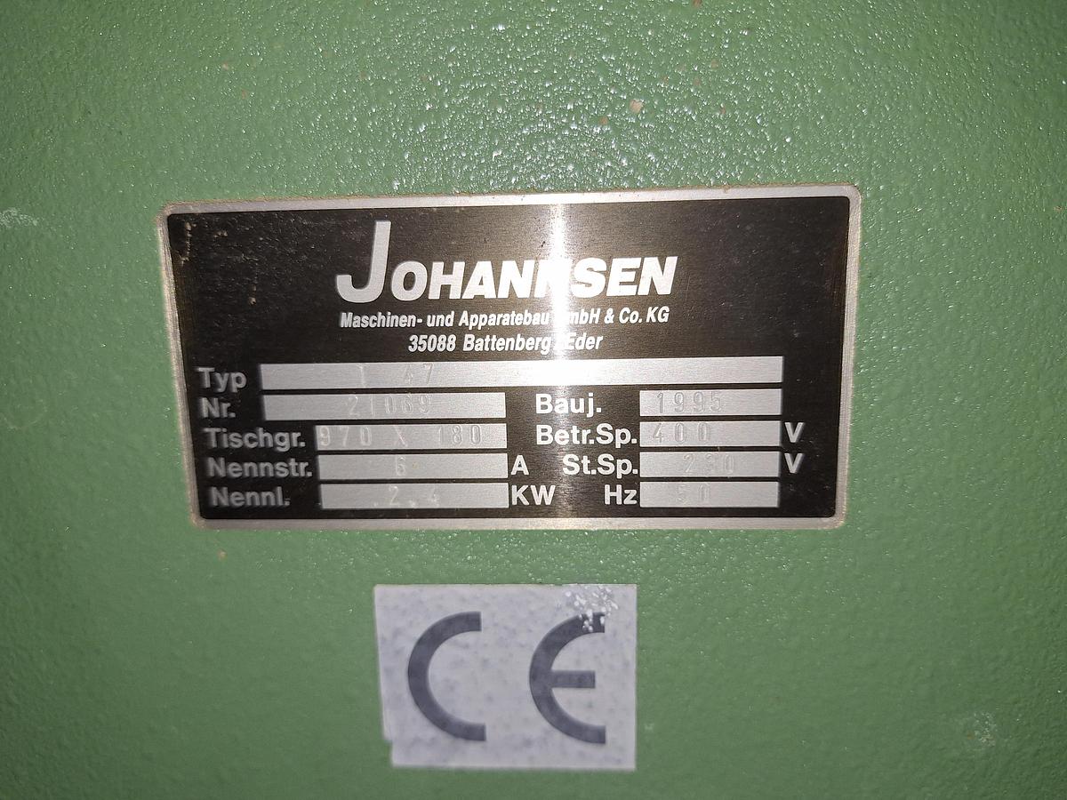 Gebraucht Johannsen K77 Kantenscleifmaschine