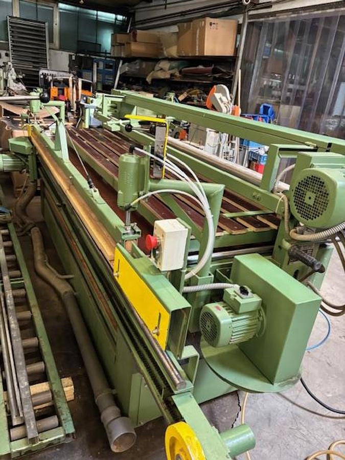 Gebraucht Steko Kombinierte Furnierpresse, Langbandschleifmaschine & Furniersäge