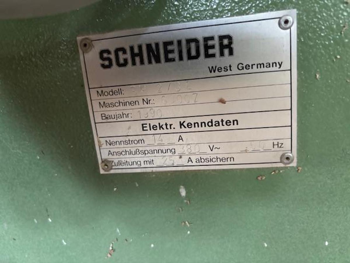 Gebraucht Schneider Schwenkspindelfräse