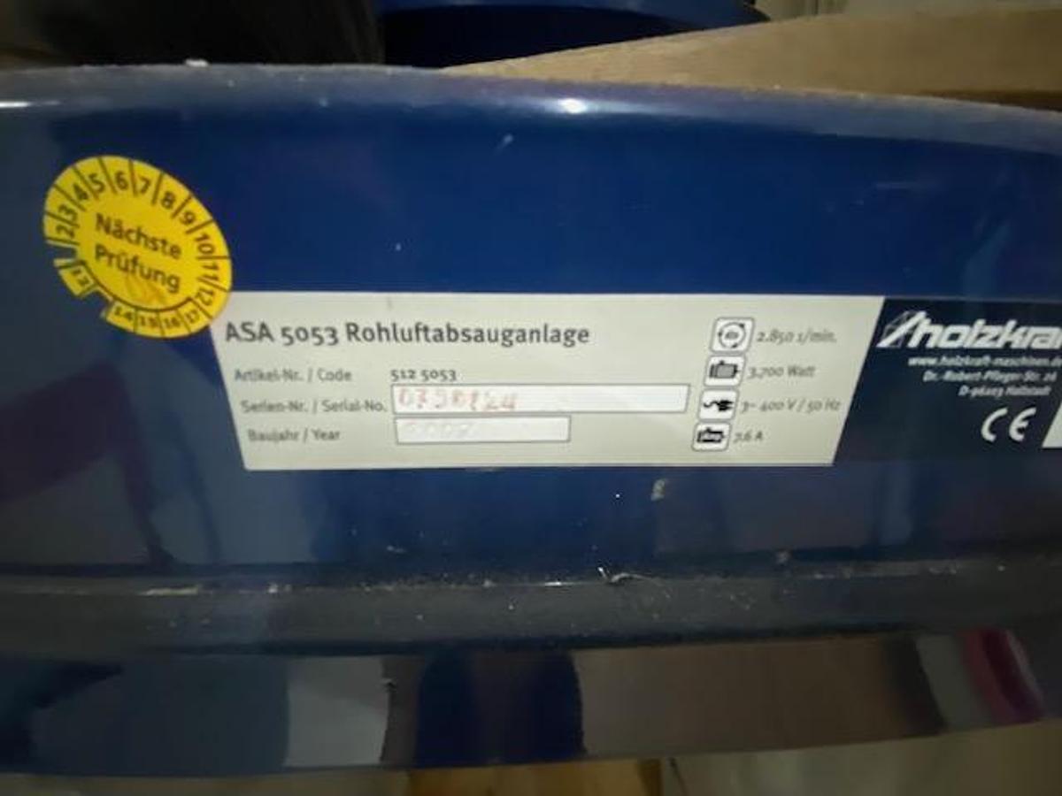 Gebraucht Holzkraft fahrbare Absaugung