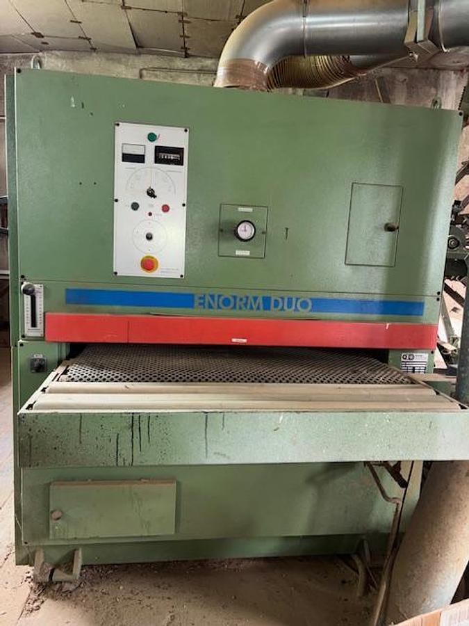Gebraucht Kündig Breitbandschleifmaschine Enorm Duo 1100