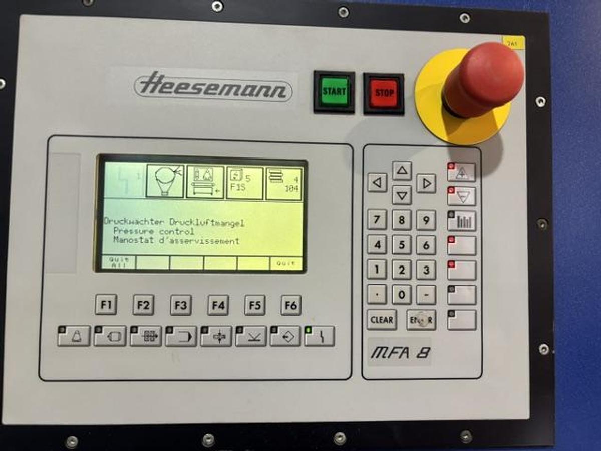 Gebraucht Heesemann Breitbandschleifmaschine MFA 8
