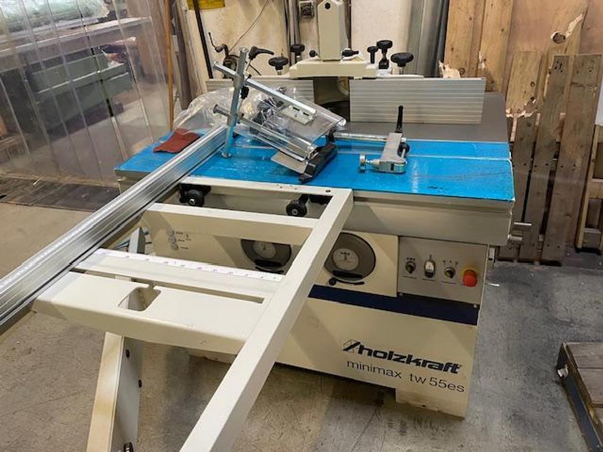 Gebraucht Holzkraft Minimax TW 55 es Tischfräse