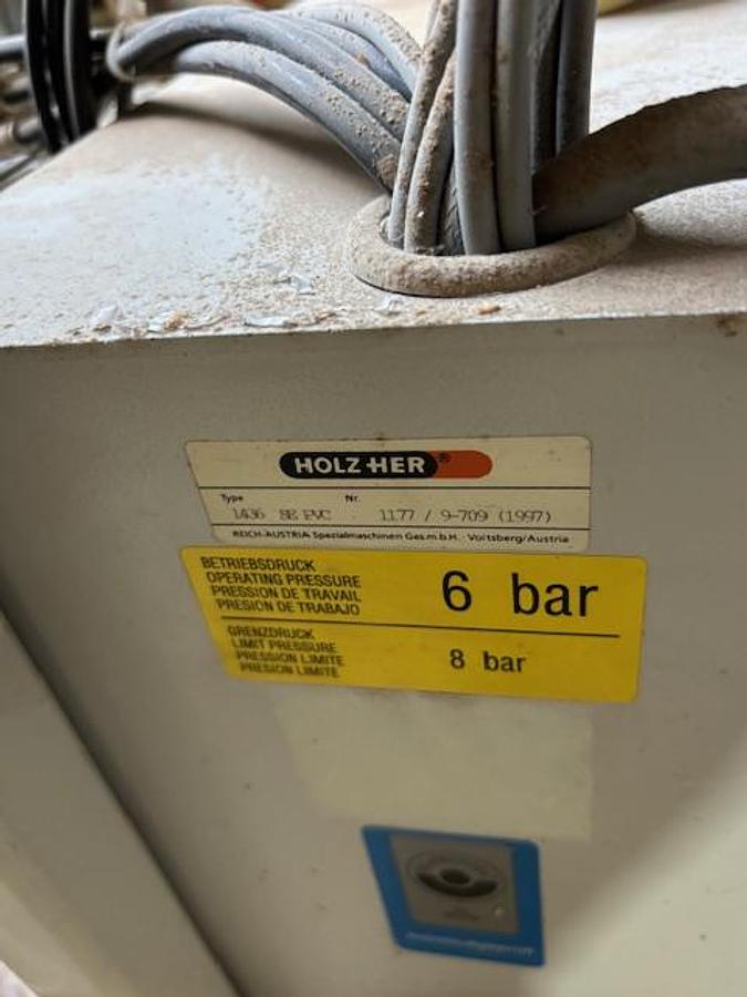 Gebraucht Holz Her Kantenanleimmaschine