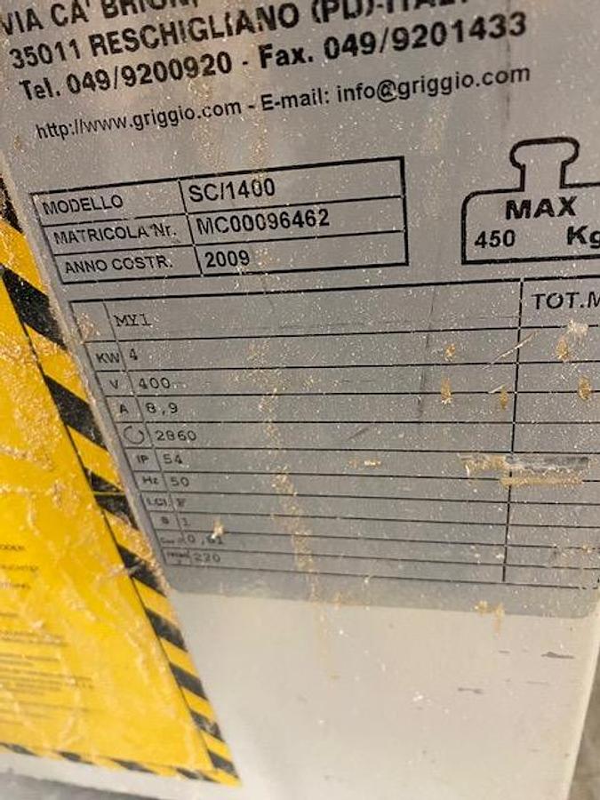Gebraucht Griggio Formatkreissäge