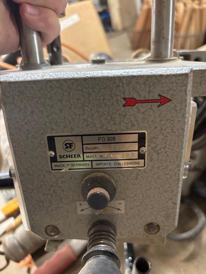 Gebraucht 1991 Scheer Handlauffräsgerät FG 308