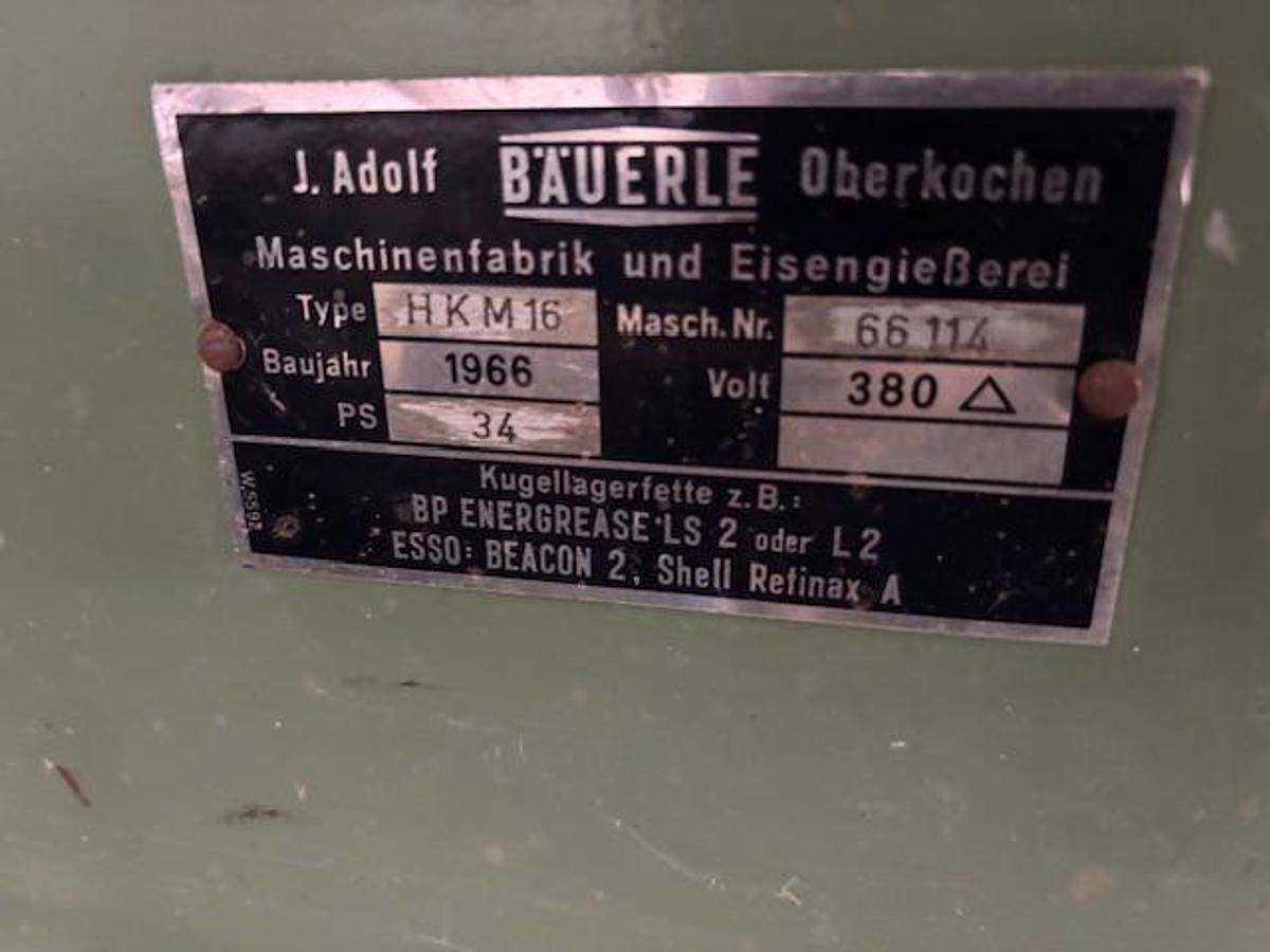 Gebraucht Bäuerle 4-Seitenhobelmaschine