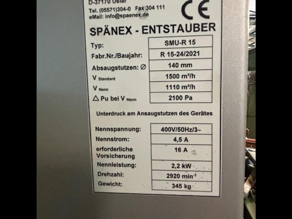 Gebraucht Spänex fahrbare Absaugung 
