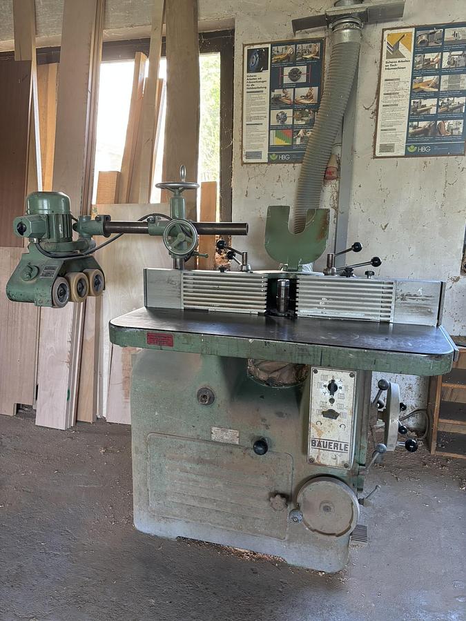 Gebraucht Bäuerle Tischfräse/Fräsmaschine SFM/2 Serie C