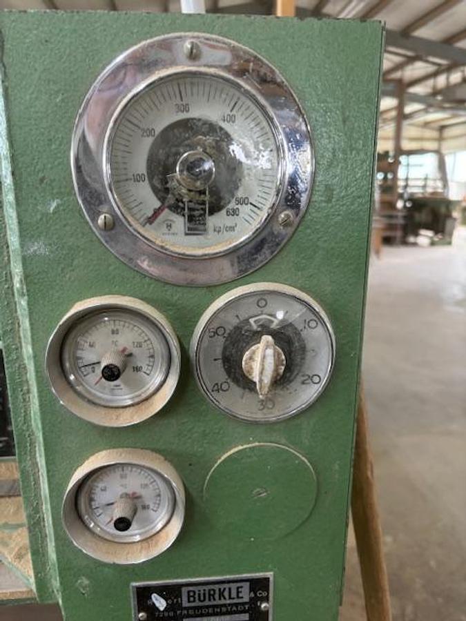 Gebraucht Bürkle Furnierpresse