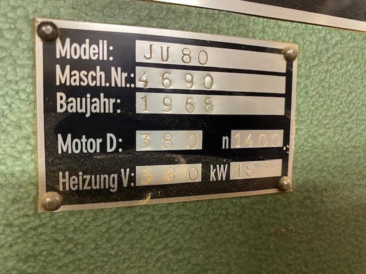 Gebraucht Ott Furnierpresse JU 80