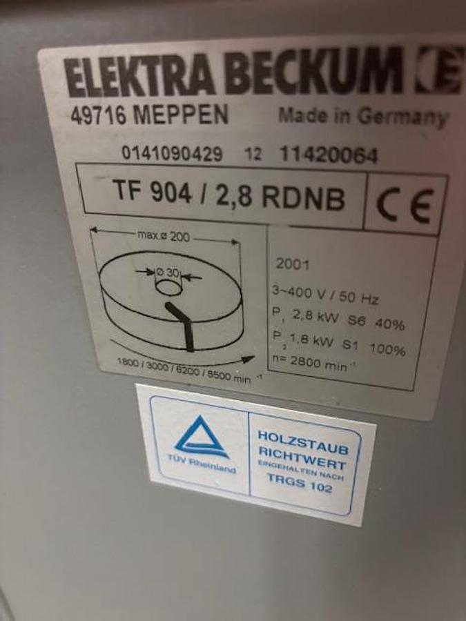 Gebraucht Elektra Beckum TF 904