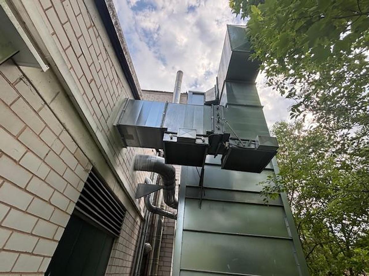 Gebraucht Spänex Filterhaus